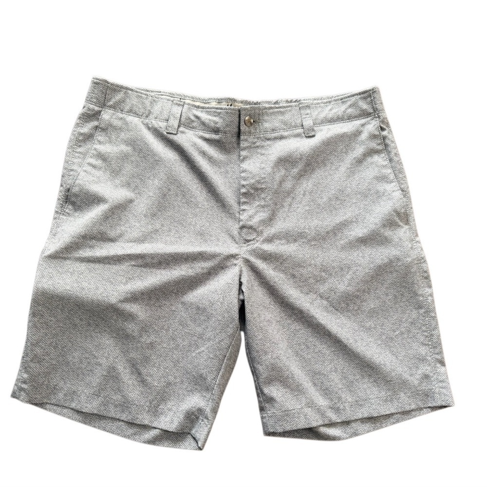 Callaway Light Grey Flat Front Golf Shorts-Size 38-Lime New